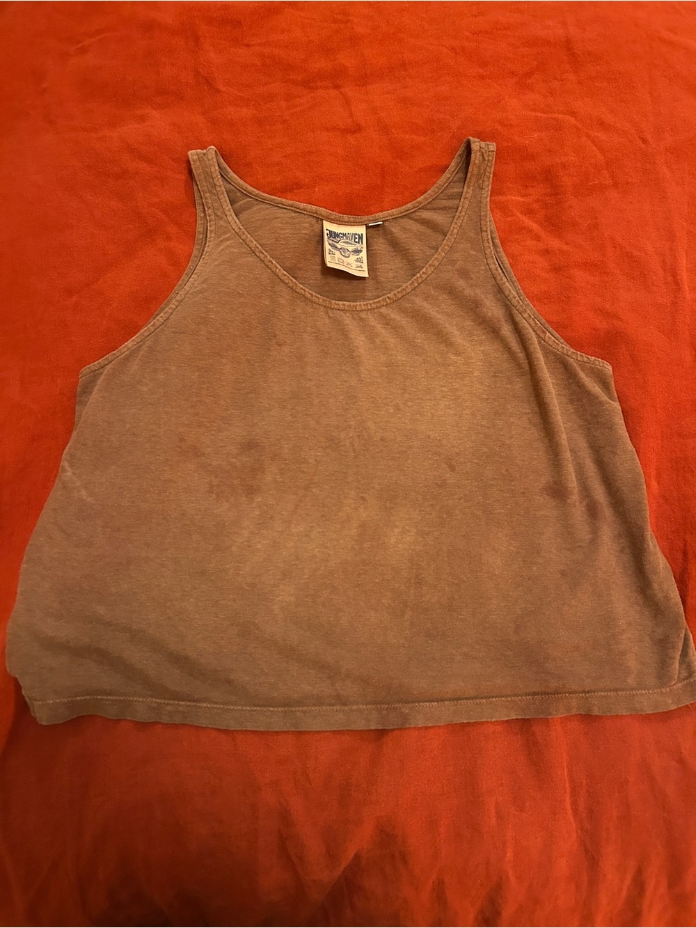 Jungmaven Cropped Tank Top